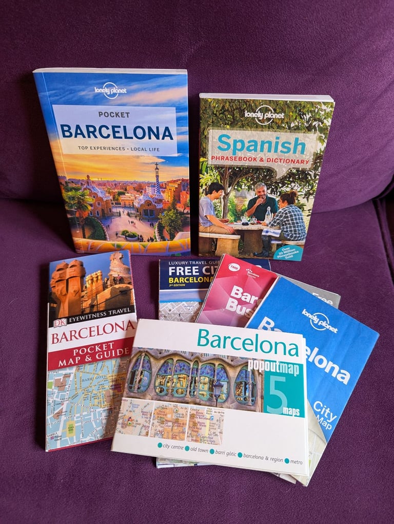 image for Barcelona travel and Spanish books 