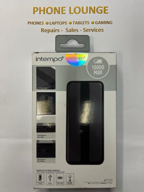 Intempo10000mah Universal Power Bank for phone /tablets/ ipads etc