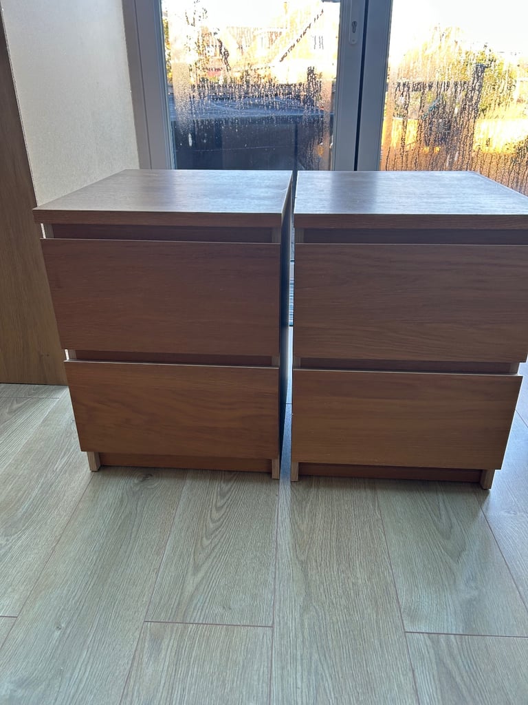 image for  IKEA Two bedside draw unit