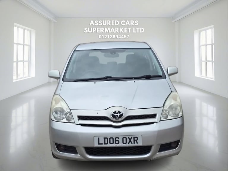 2006 06 TOYOTA COROLLA VERSO 1.8 T3 MPV 5DR PETROL MULTIMODE (179 G/KM, 127 BHP)