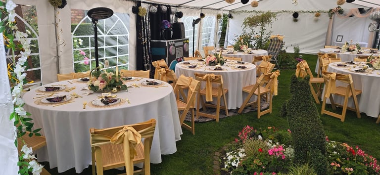 12m x 6m marquee party tent