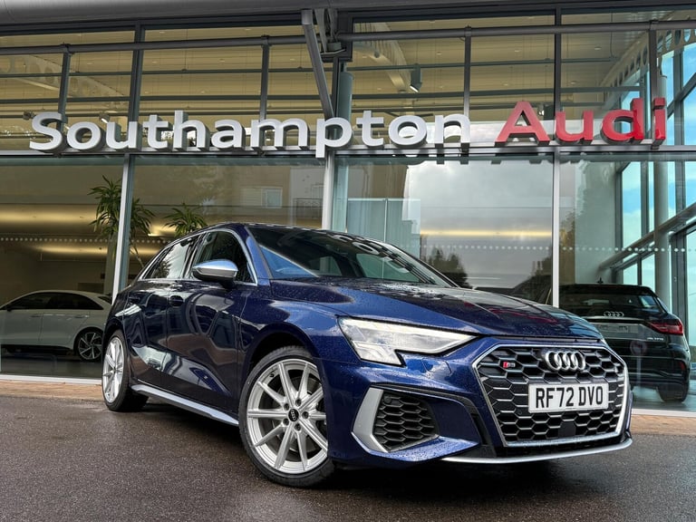 image for 2022 Audi S3 2.0 TFSI Sportback 5dr Petrol S Tronic quattro Euro 6 (s/s) (310 ps) HATCHBACK Petro...