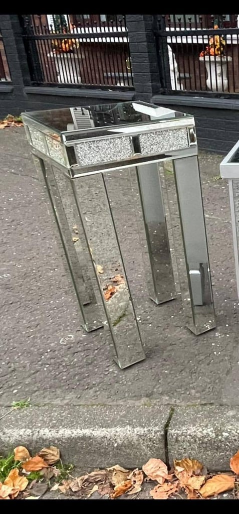 image for Mirrored crushed glass occasional cabinit   £69