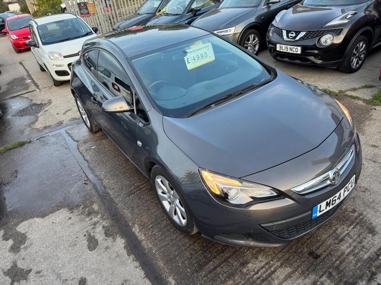 VAUXHALL ASTRA GTC 1.4T Sport Auto Euro 5 3dr 2014