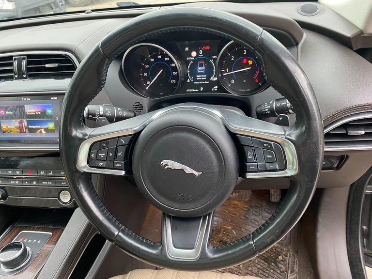 2018 JAGUAR F -PACE PORTFOLIO AWD DIESEL SUV DAMAGED SALVAGE CAT N NO DAMAGE