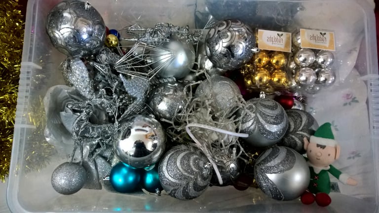 Big Box of Xmas Christmas Decorations, 