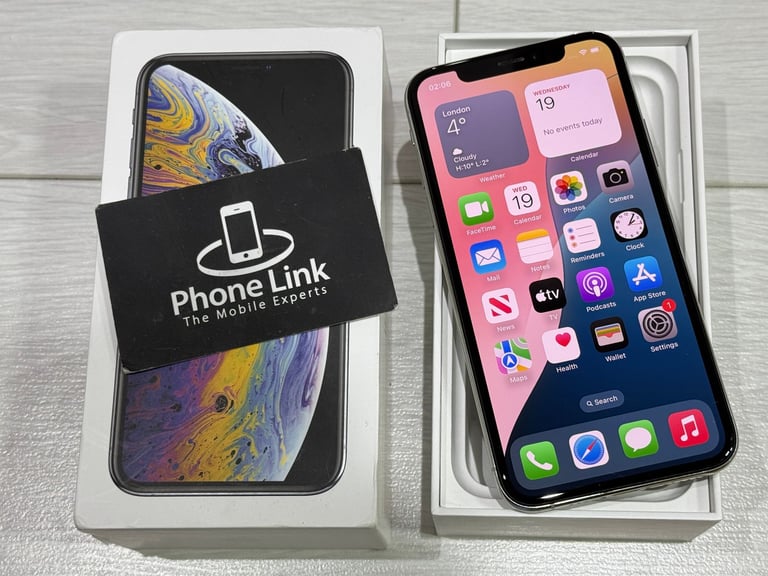 image for 📱 Silver Apple iPhone XS 64GB Unlocked All Networks + Warranty 🍎 - P392