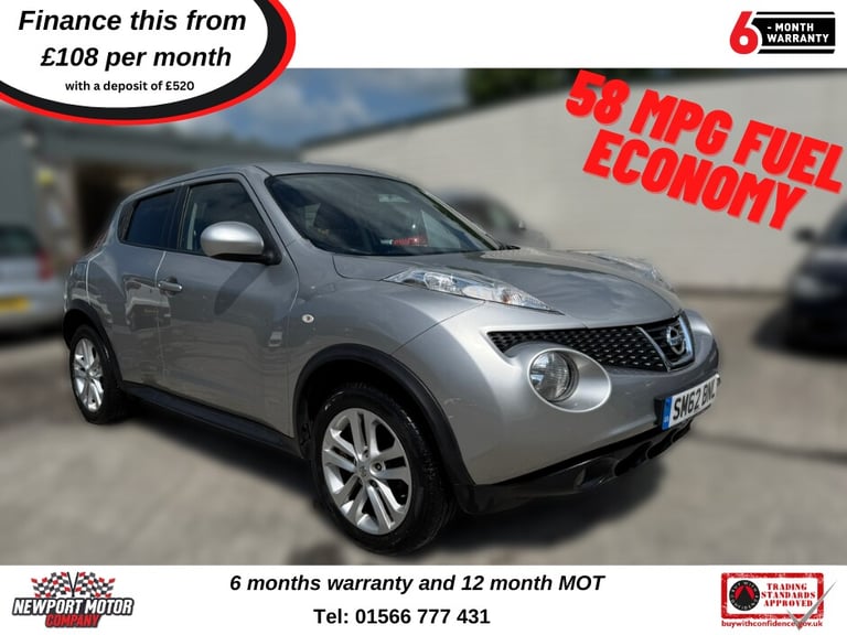 2012 Nissan Juke 1.5 dCi Acenta 5dr [Sport Pack] HATCHBACK Diesel Manual