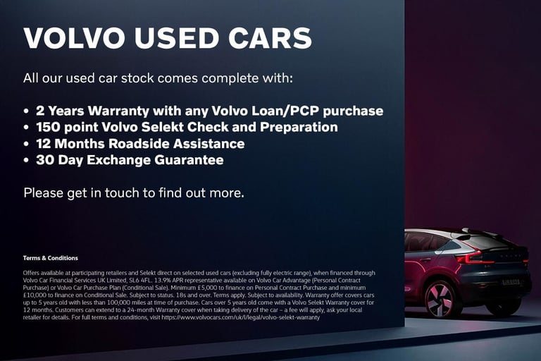 2023 Volvo XC40 Core, B3 mild hybrid, Petrol ESTATE Petrol/Electric Hybrid Automatic