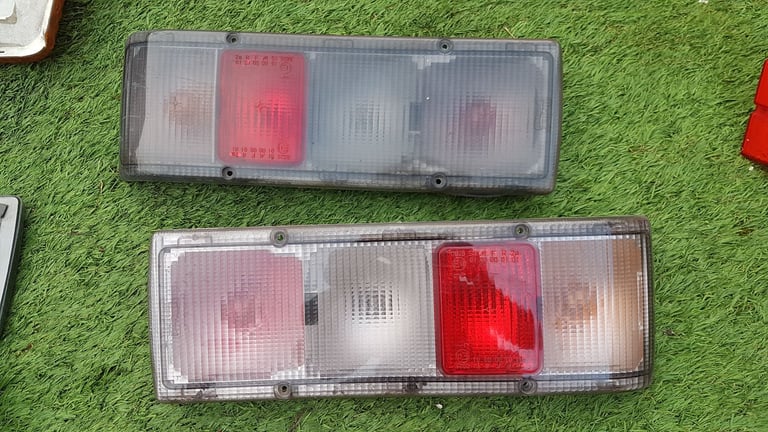 Caravan rear road lights, set of two or single.