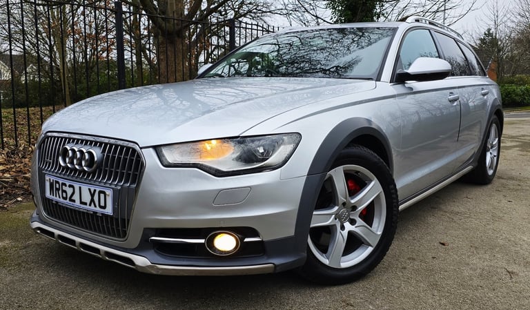 2012 62 REG AUDI A6 3.0 TDI QUATTRO (245) ESTATE + REAR ENTERTAINMENT SCREENS +