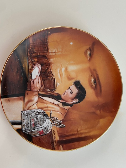 Elvis Plate 'Hit Parade Collection - Return To Sender' PLATE 5 *NR MINT*