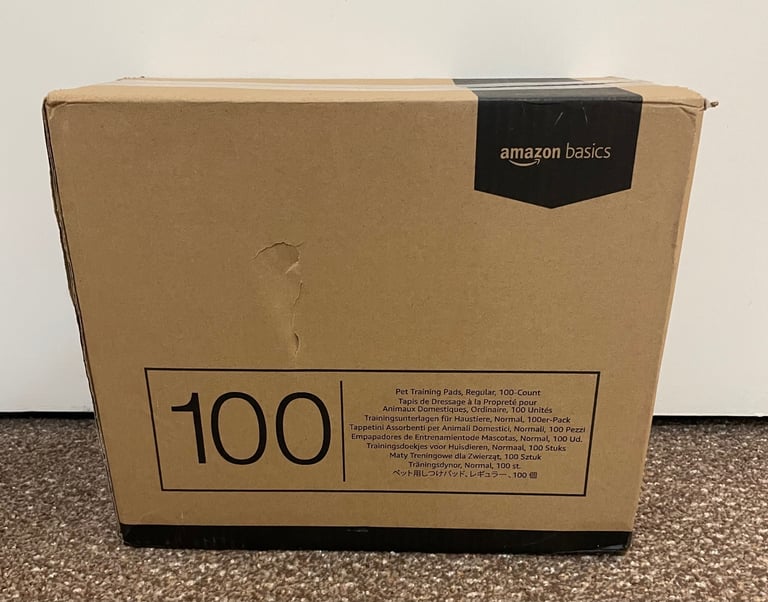 NEW 100 PUPPY/PET TRAINING PADS IN BOX 