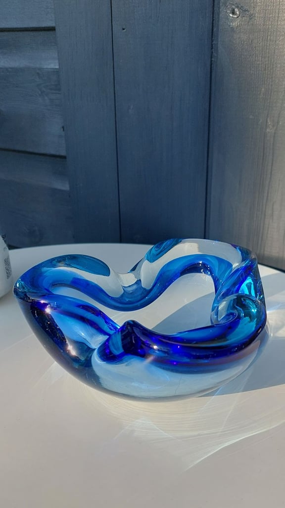 MURANO GLASS ASHTRAY 