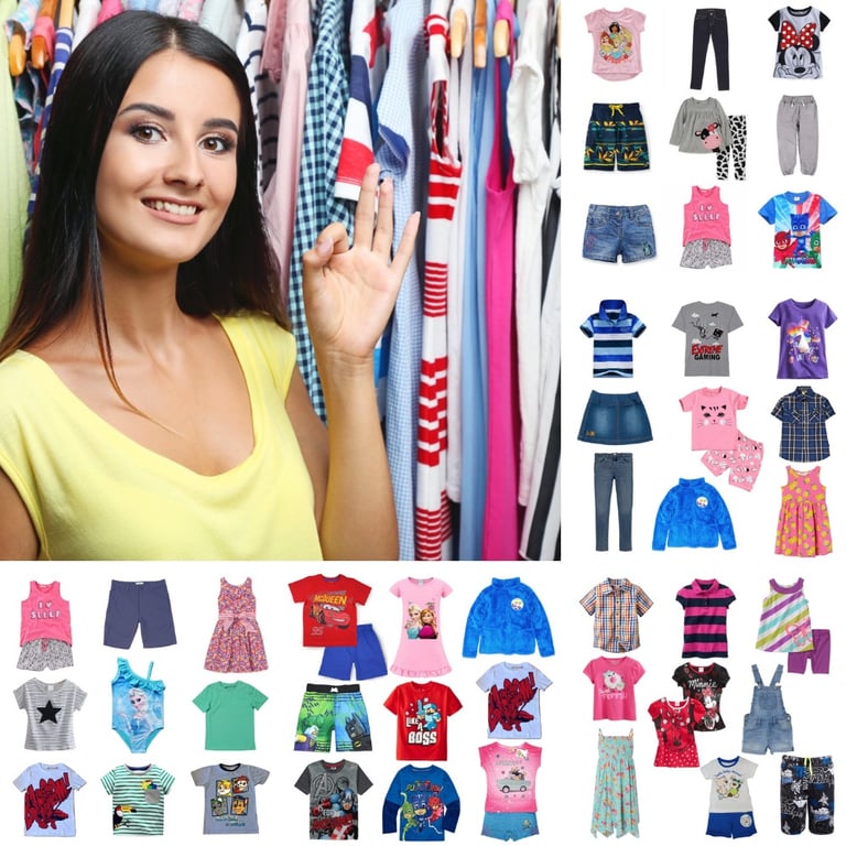 Wholesale Children's clothing parcels for market traders and shops