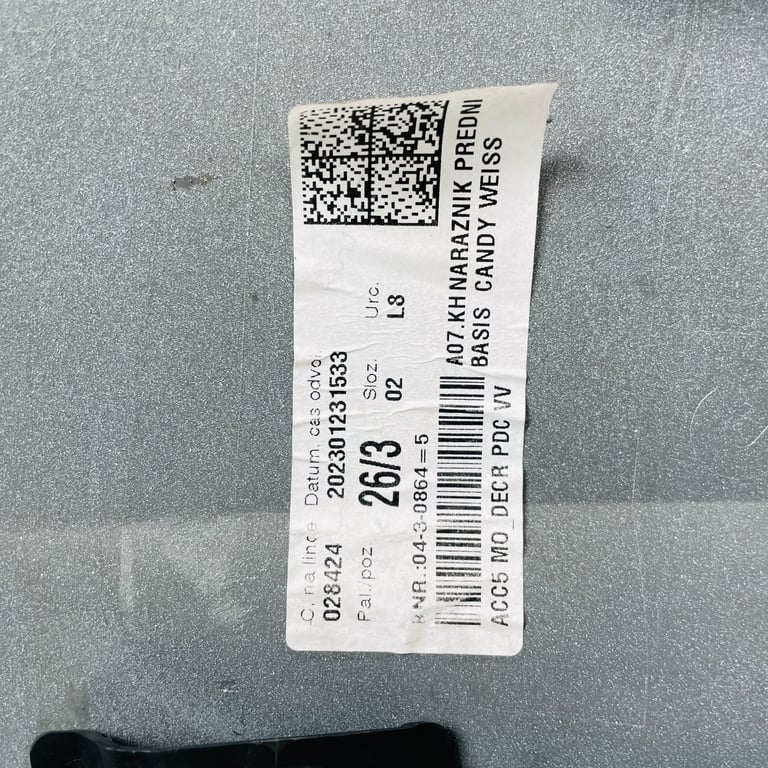 Skoda Fabia Front Bumper Mk4 Face Lift In Blue 2021 - 2024 [aj30]