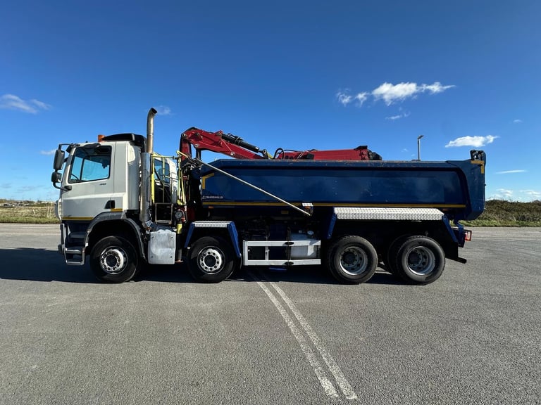 2020 DAF CF410 Tipper grab 8x4 50,000 miles ONLY 