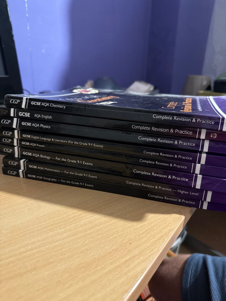 image for GCSE AQA revision and practice revision books 
