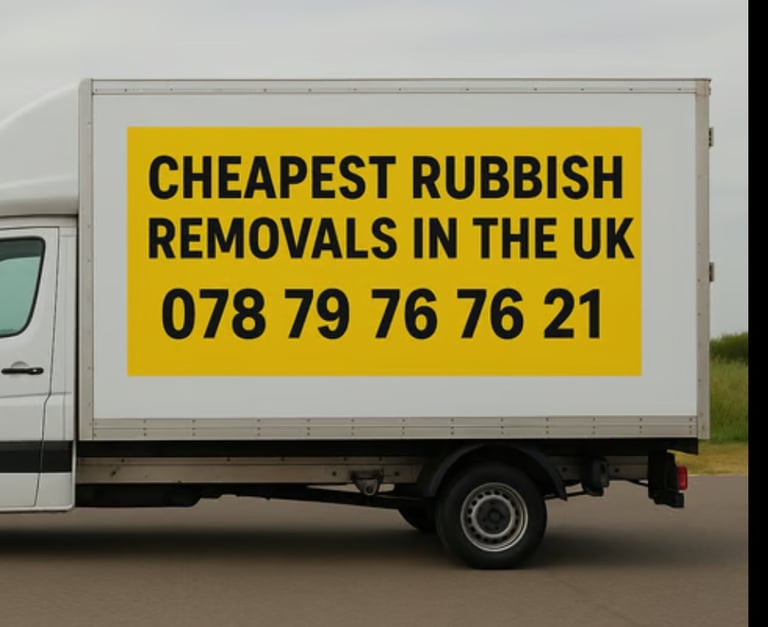 CHEAPEST RUBBISH REMOVALS IN THE UK - NOBODY BEATS OUR PRICES - WILL BEAT ANY QUOTE 