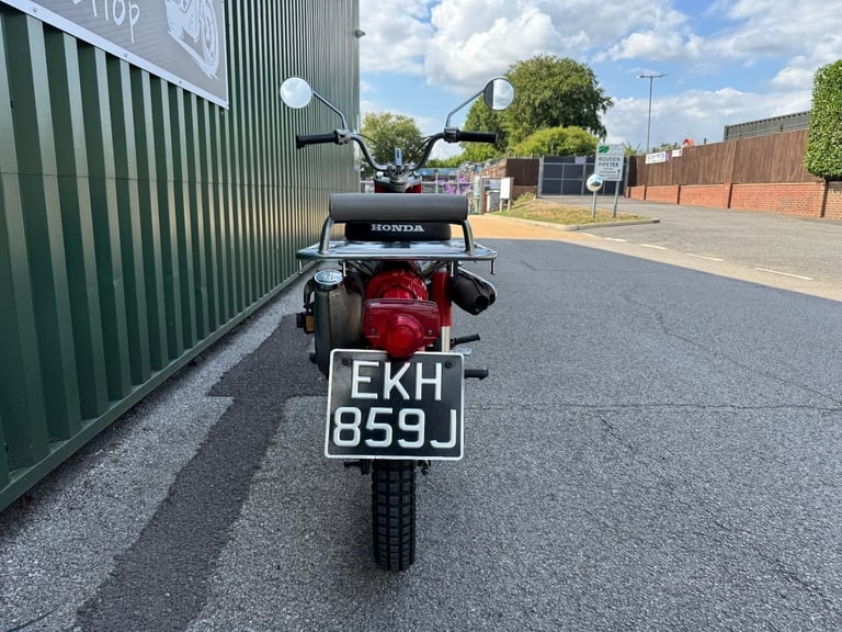 Honda CT90 Trail 1971 Red US Import in 2019 Runs and Rides Nice Original Bike 