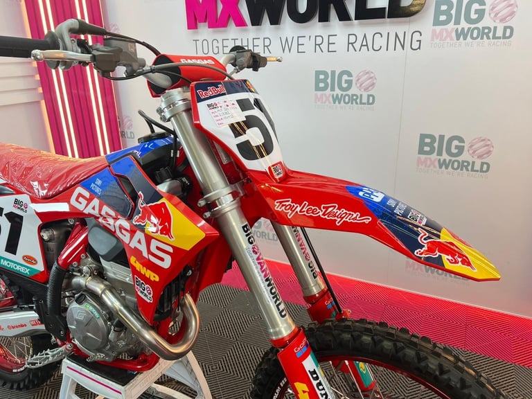 Gas Gas MCF 350 2024 - Brand New / Zero Hrs / SM Pro & Red Bull Graphics