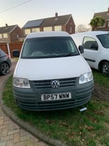 Volkswagen caddy. 2.0L. 07 plate. Spares or repairs 
