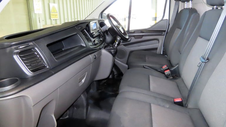 2020/70 FORD TRANSIT CUSTOM 2.0 ECOBLUE 105ps HIGH ROOF LEADER WHITE DIESEL VAN
