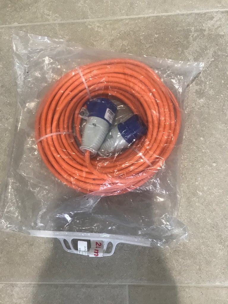 Caravan Mains Connection lead