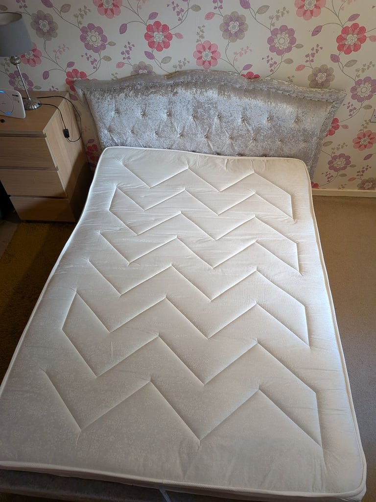 image for Double bed with mattress 