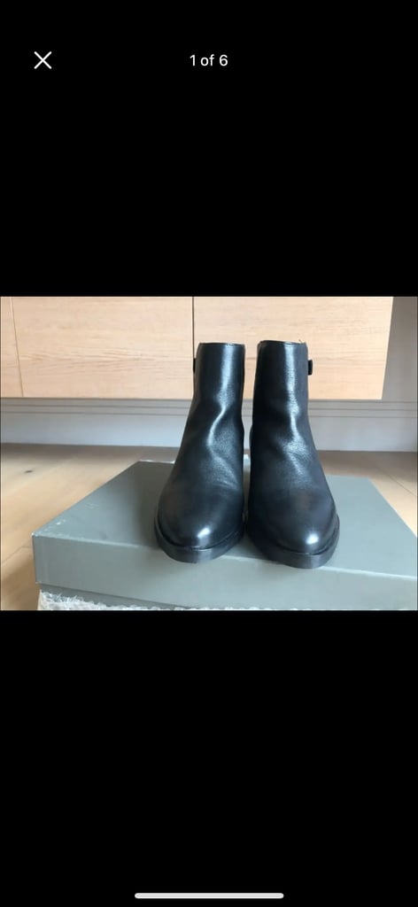 image for Brand new AllSaints leather Boots in box