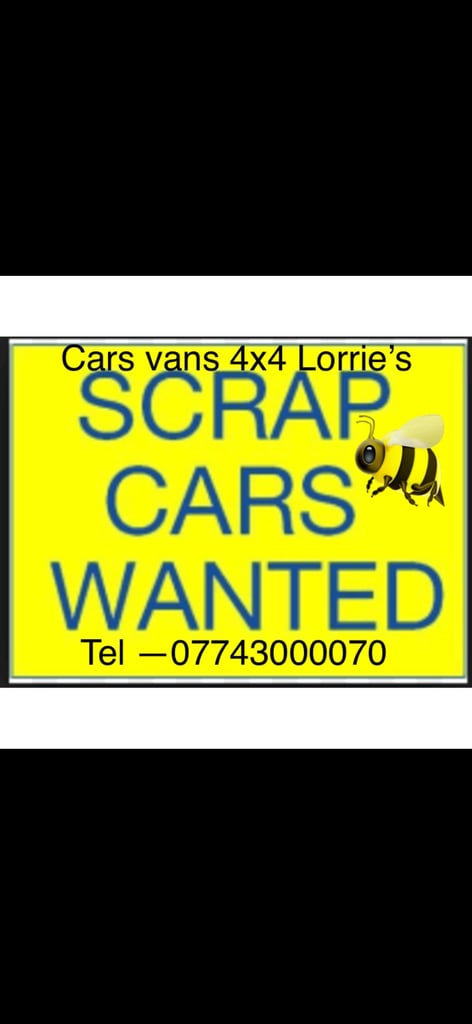 Huddersfield scrap vehicle buyer 