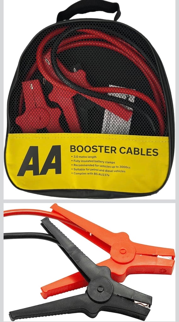 AA Booster Cables/Jump Leads