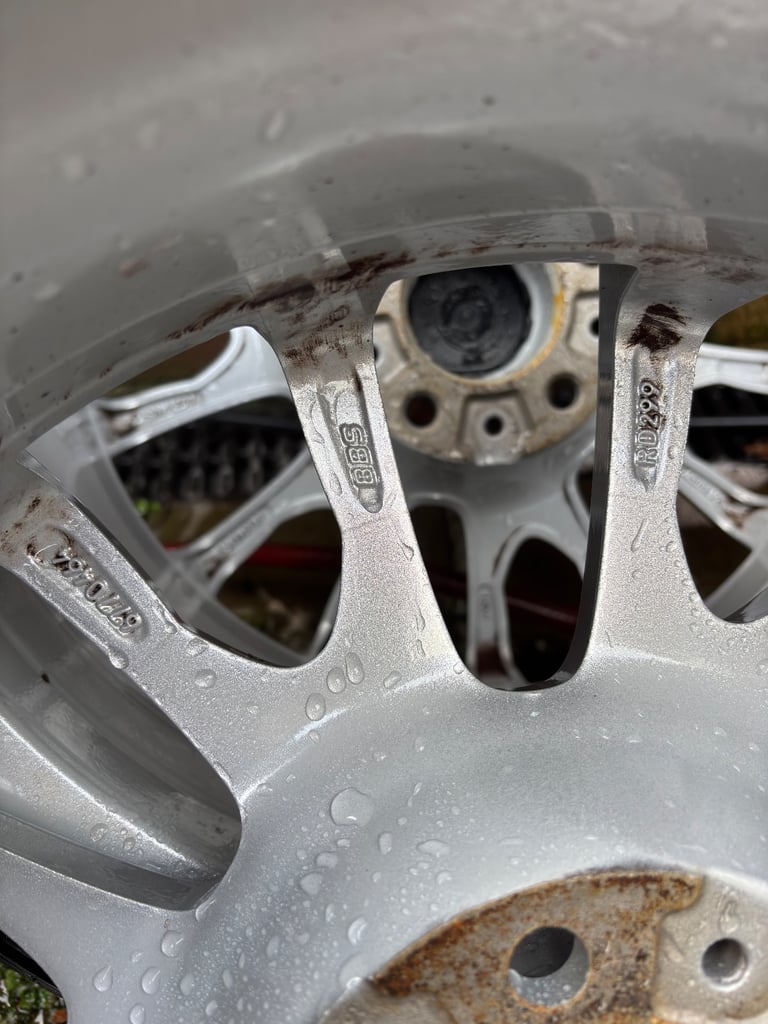 GENUINE BMW STAGGERED BBS 216m MOTORSPORT 320si ALLOY WHEELS.e90,e46,f20,f30