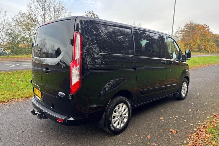 2023 Ford Transit Custom 320 Limited L1 SWB Double Cab In Van FWD 2.0 EcoBlue 130ps Low Roof, AFT...