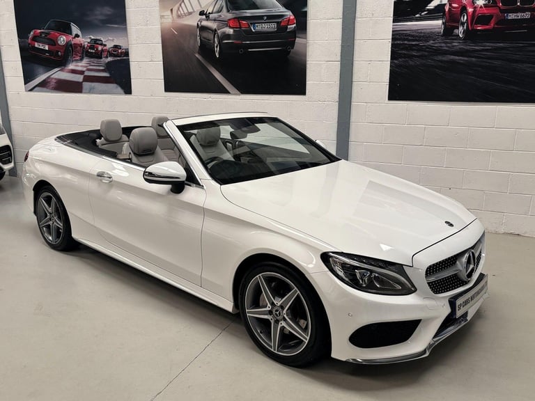 2017 Mercedes-Benz C Class 2.0 C200 AMG Line Cabriolet 2dr Petrol G-Tronic+ Euro 6 (s/s) (184 ps)...