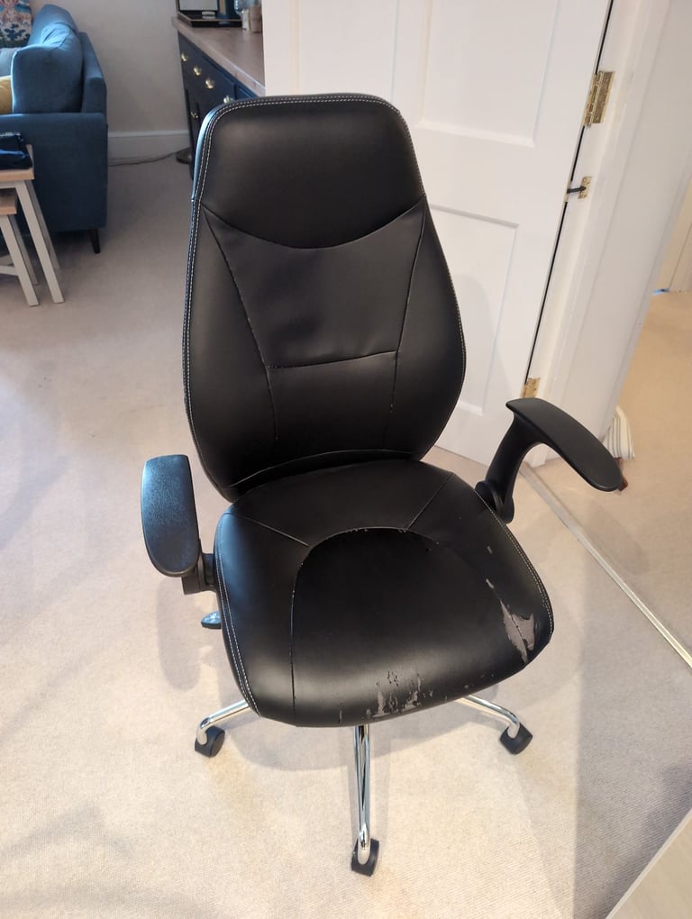Leather Desk Chair 