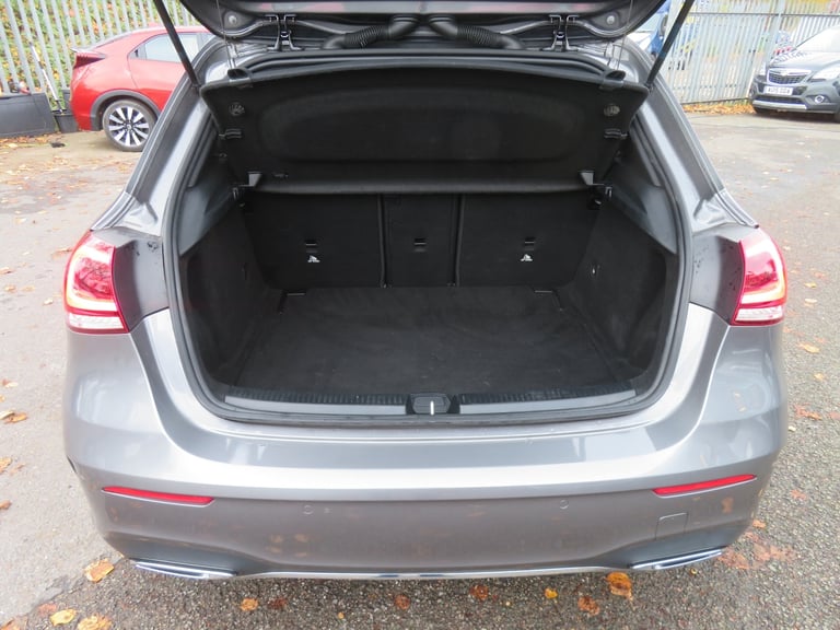 2019 Mercedes-Benz A-Class A180d AMG Line Executive 5dr Auto Grey HATCHBACK Diesel Automatic