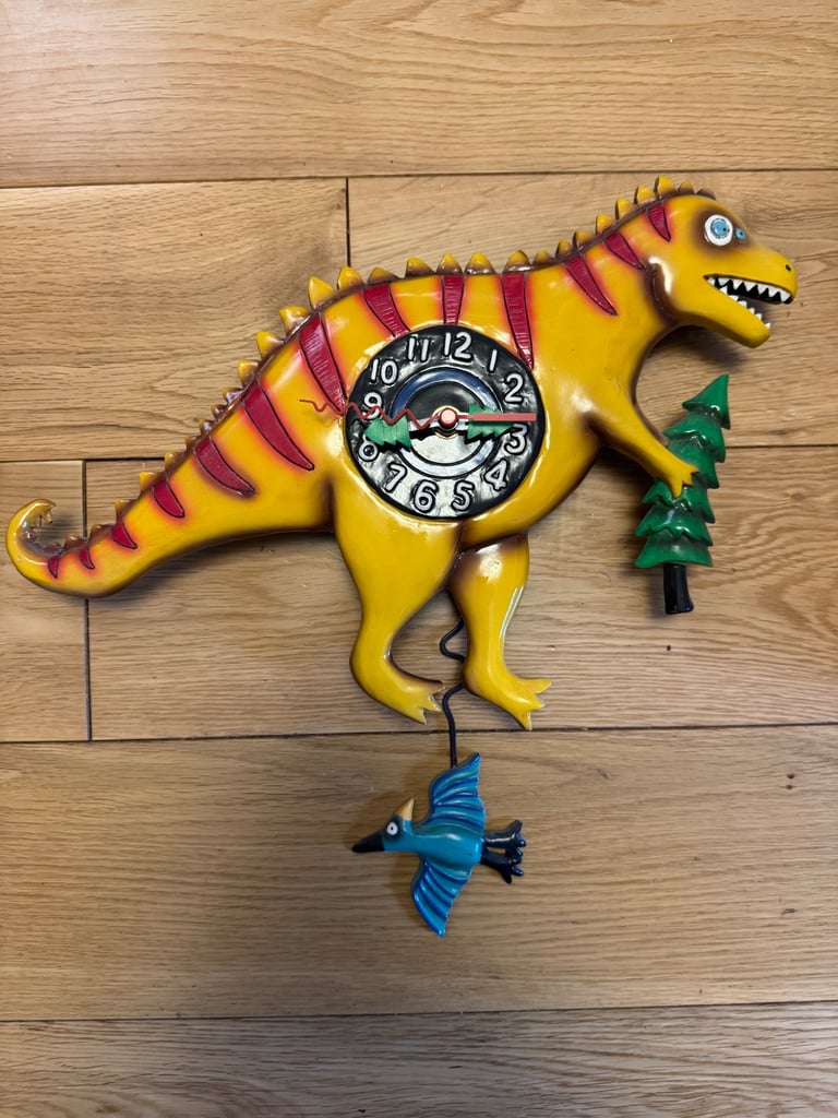 image for Dinosaur clock