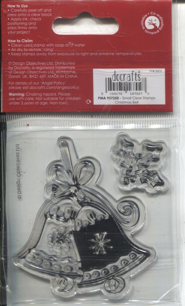 5 Sets of Christmas Silicon Clear Stamps - NEW & SEALED