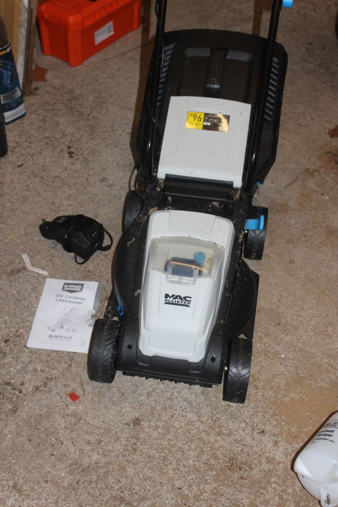 Garage sale of power tools. Drill / electric saw / sander / staple + nail gun / drill / lawn mower