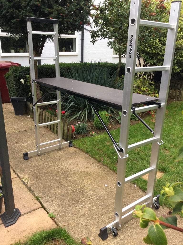 image for Tectake multi ladder unit