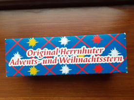 Christmas Star and Light (Herrnhuter brand Moravian Star) 