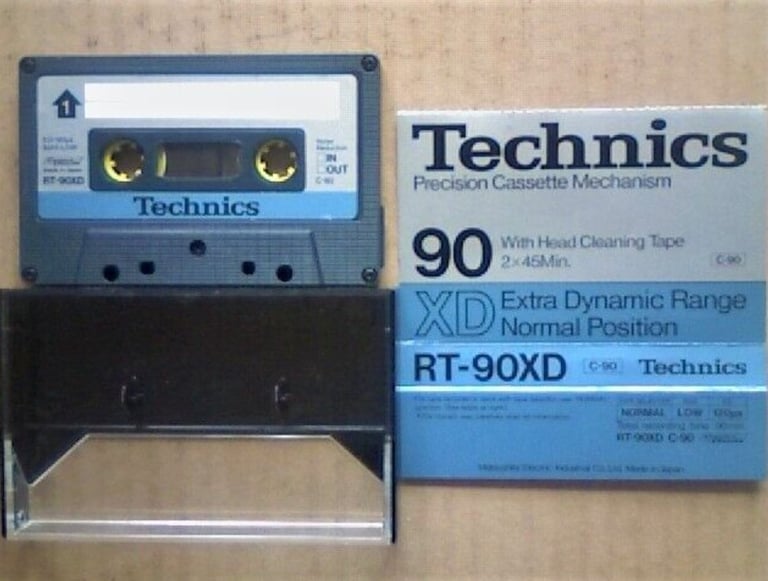 TECHNICS RT90XD TDKMADE CASSETTE TAPES 19791981 Seek a tape? Ask us