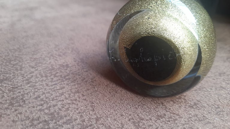 MURANO FORMIA CHINESE FIGURE SIGNED BY ARTIST