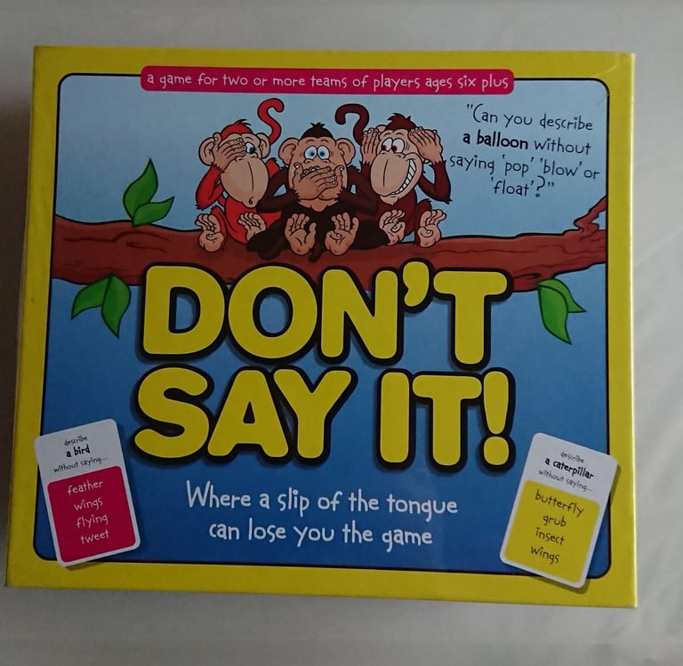 image for Dont say it game new and sealed 
