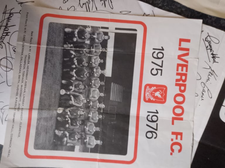 image for Old old football memorabilia signed aswell from old skool