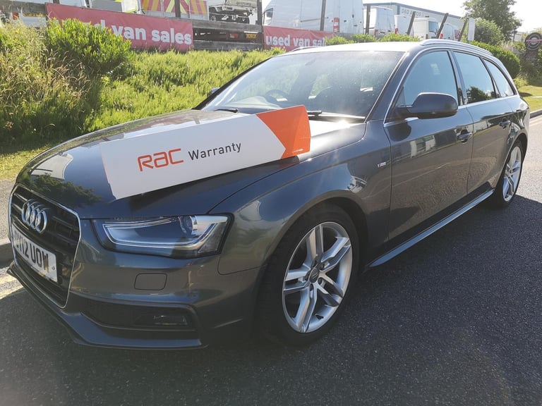 AUDI A 4 S LINE 2.O TDI DIESEL 177 5dr GREY ESTATE CAR 124k