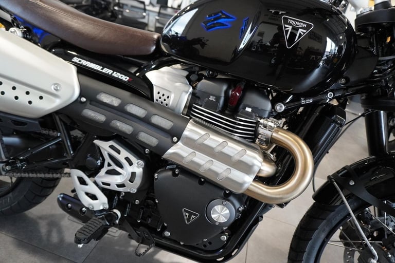 Triumph Scrambler 1200X, 2025, Jet Black. IN STOCK NOW