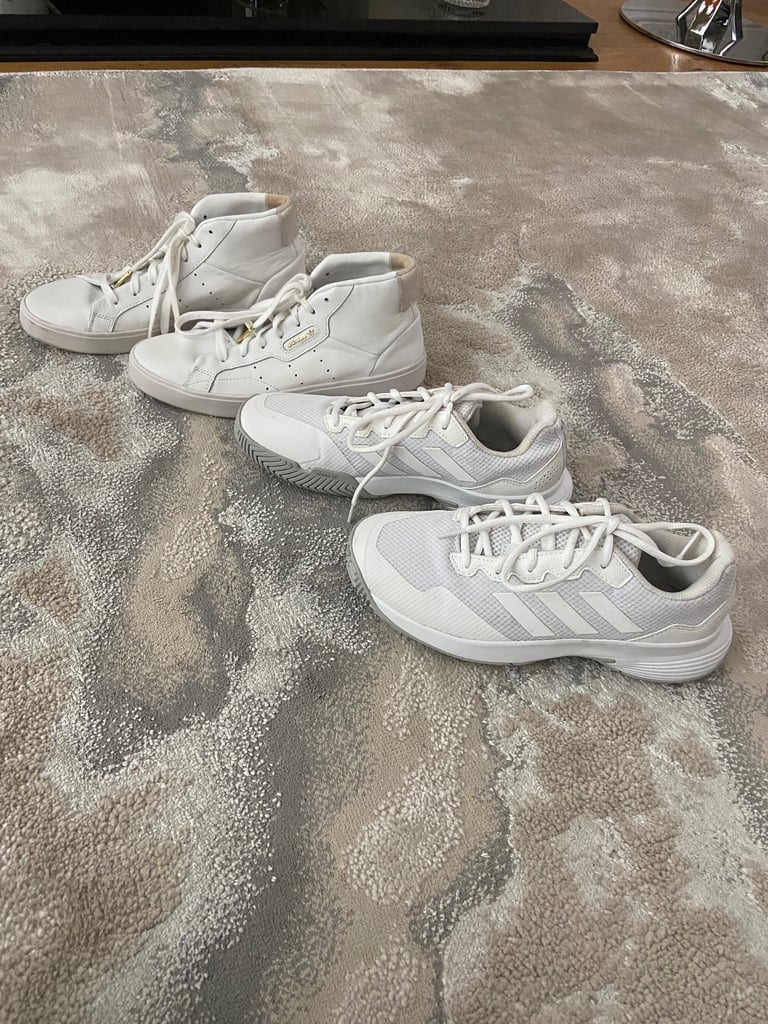 2 Pair Of Ladies ADIDAS Trainers 