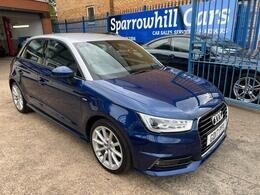 2017 Audi A1 1.4 TFSI 150 S Line 5dr S Tronic HATCHBACK Petrol Automatic